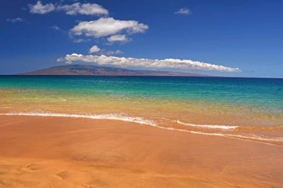 Tropical Beach by Brian Wolf canvas print