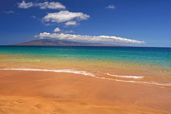 Brian Wolf: Tropical Beach by Brian Wolf