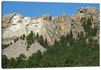 Presidents In Perspective Canvas Art Print - Mount Rushmore National Memorial