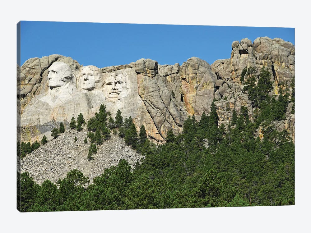 Presidents In Perspective by Brian Wolf 1-piece Canvas Wall Art