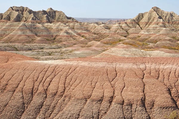 Brian Wolf: Badlands Formations by Brian Wolf