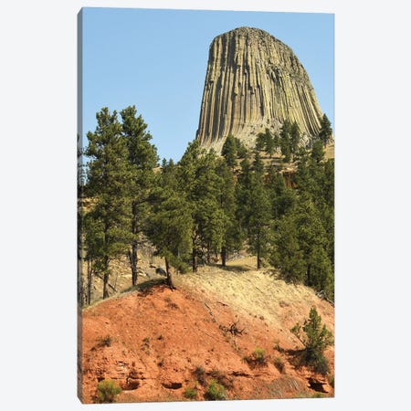 Devil's Tower National Monument - Vertical Canvas Print #BWF644} by Brian Wolf Canvas Print