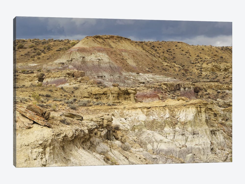 Wyoming Badlands - Gooseberry Badlands by Brian Wolf 1-piece Canvas Artwork