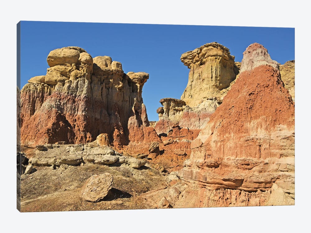 Gooseberry Badlands - Wyoming by Brian Wolf 1-piece Art Print