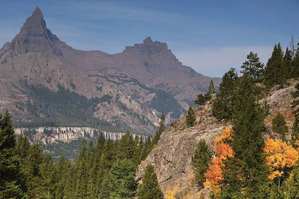 Brian Wolf: Yellowstone Peaks by Brian Wolf