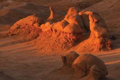Goblins At Sunrise - Goblin Valley State Park by Brian Wolf art print