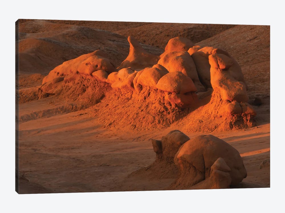 Goblins At Sunrise - Goblin Valley State Park by Brian Wolf 1-piece Art Print