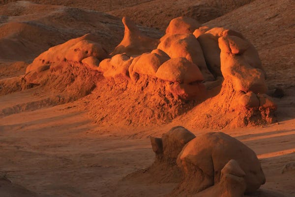 Utah: Goblins At Sunrise - Goblin Valley State Park by Brian Wolf