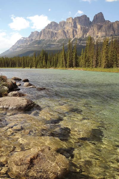Alberta: Castle Mountain by Brian Wolf