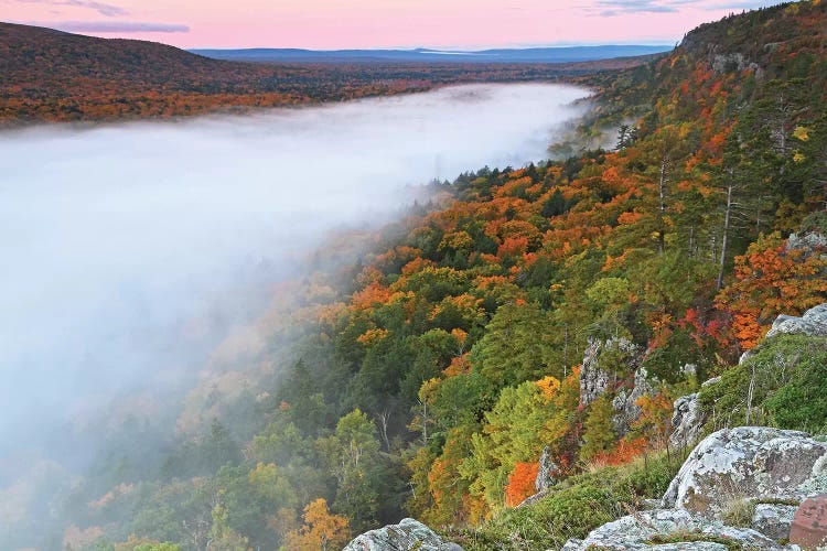 Clouds Over Lake Of The Clouds