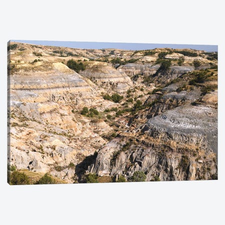 Bentonite Clay At Theodore Roosevelt National Park Canvas Print #BWF860} by Brian Wolf Canvas Wall Art