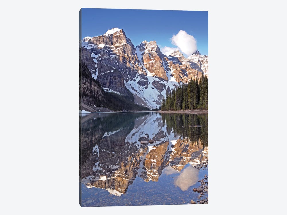 Clouds Over Moraine Lake by Brian Wolf 1-piece Canvas Wall Art