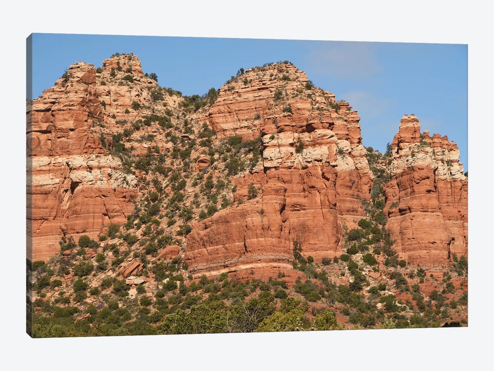 Formations Near Bell Rock - Arizona by Brian Wolf 1-piece Canvas Wall Art