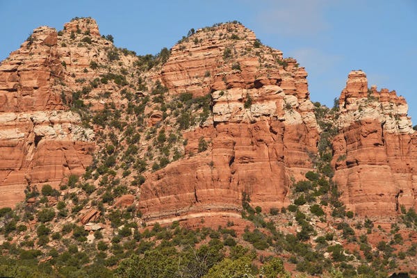 Brian Wolf: Formations Near Bell Rock - Arizona by Brian Wolf