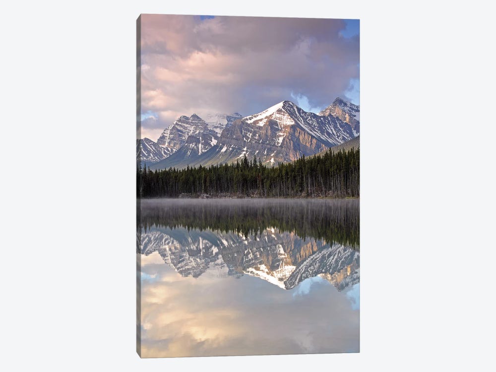 Cloudy Herbert Lake by Brian Wolf 1-piece Canvas Print
