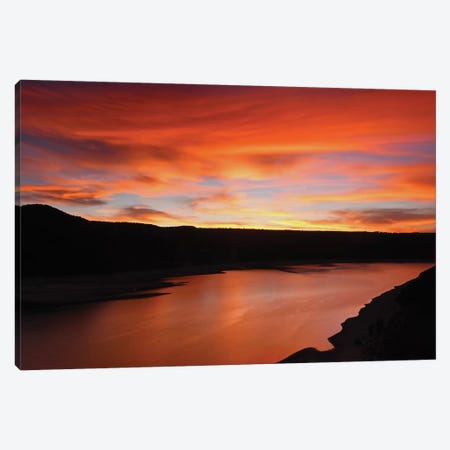 Colorado Sunset Canvas Print #BWF90} by Brian Wolf Canvas Artwork