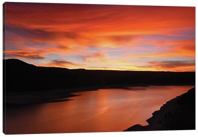 Colorado Sunset Canvas Art Print - Brian Wolf