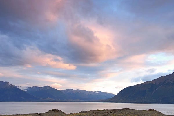 Lake Sunrises & Sunsets: Turnagain Arm Sunset by Brian Wolf