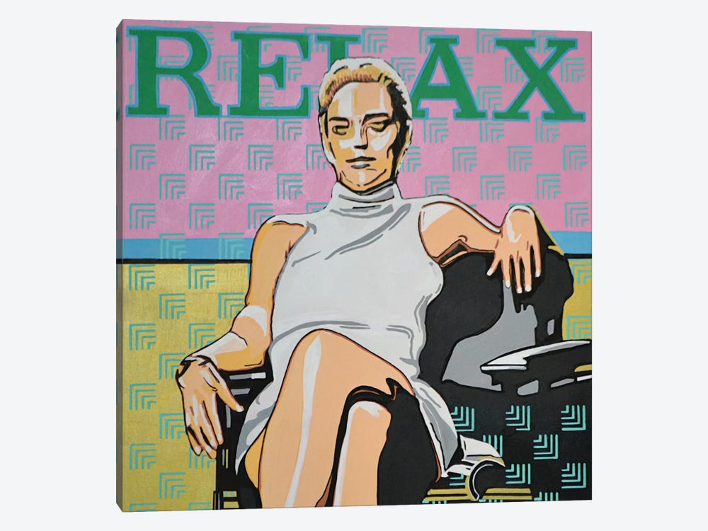 Relax Sharon by T Brown Art 1-piece Canvas Wall Art