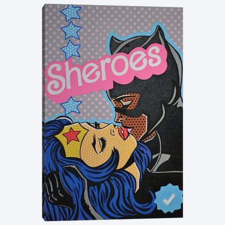 Sheroes Canvas Print #BWN11} by T Brown Art Canvas Artwork
