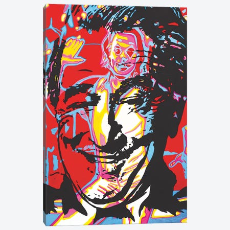 Joker Canvas Print #BWN6} by T Brown Art Canvas Art