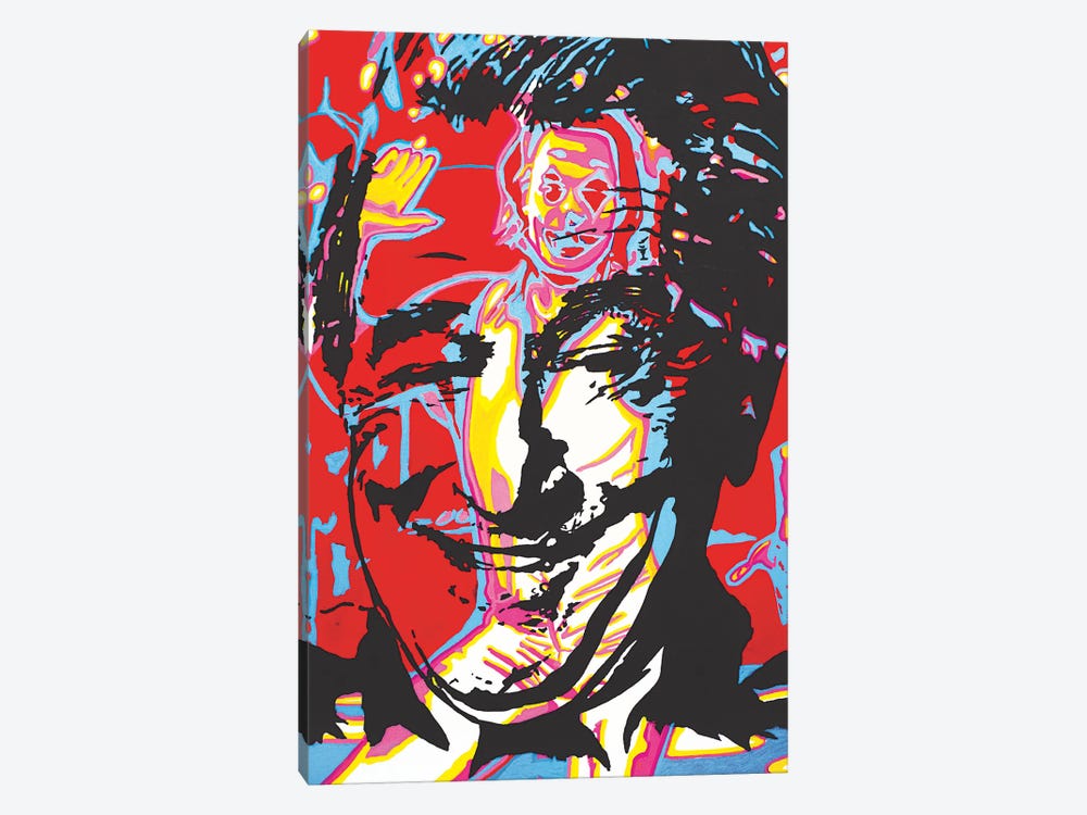 Joker by T Brown Art 1-piece Canvas Art Print