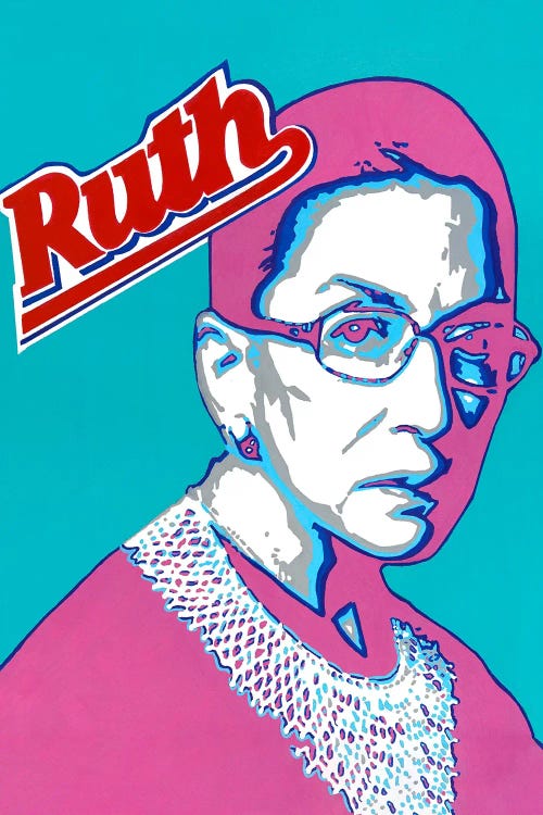 Our Girl Ruth by T Brown Art wall art