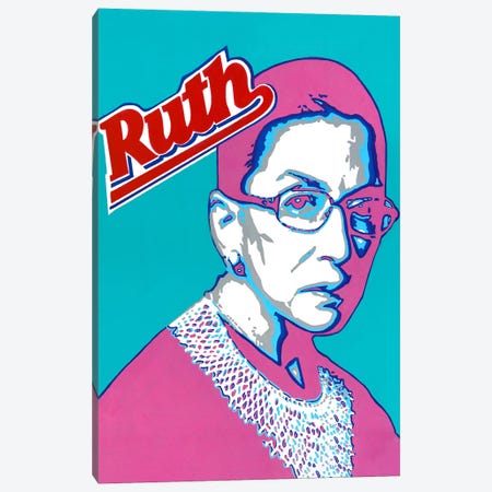 Our Girl Ruth Canvas Print #BWN8} by T Brown Art Canvas Print