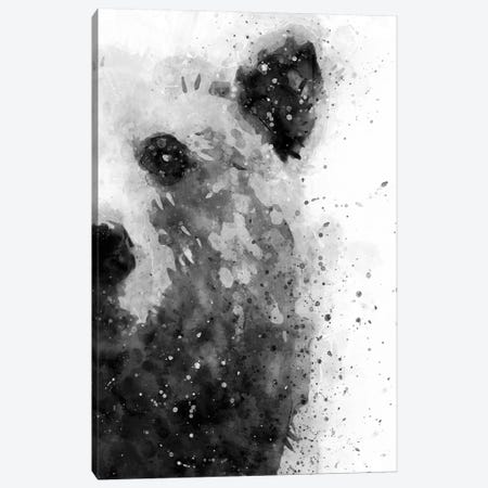 Bear At Attention Canvas Print #BWO1} by Brandon Wong Canvas Artwork