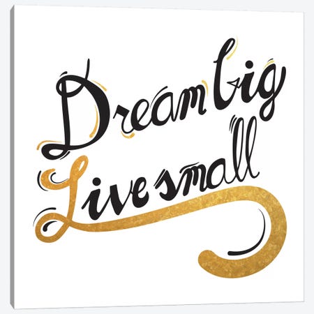 Dream Big III Canvas Print #BWQ14} by 5by5collective Canvas Wall Art