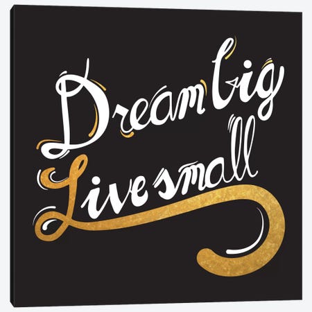 Dream Big IV Canvas Print #BWQ15} by 5by5collective Canvas Wall Art