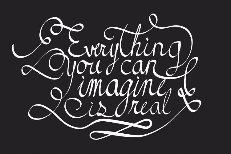 Everything You Can Imagine II by 5by5collective wall art