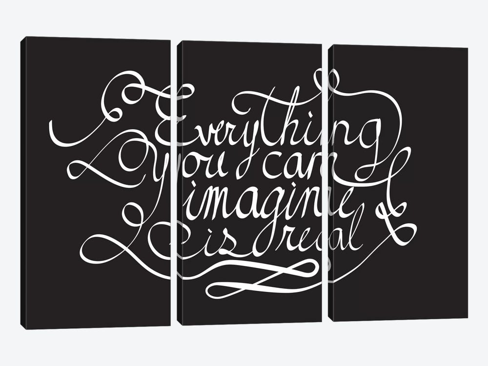 Everything You Can Imagine II 3-piece Canvas Print