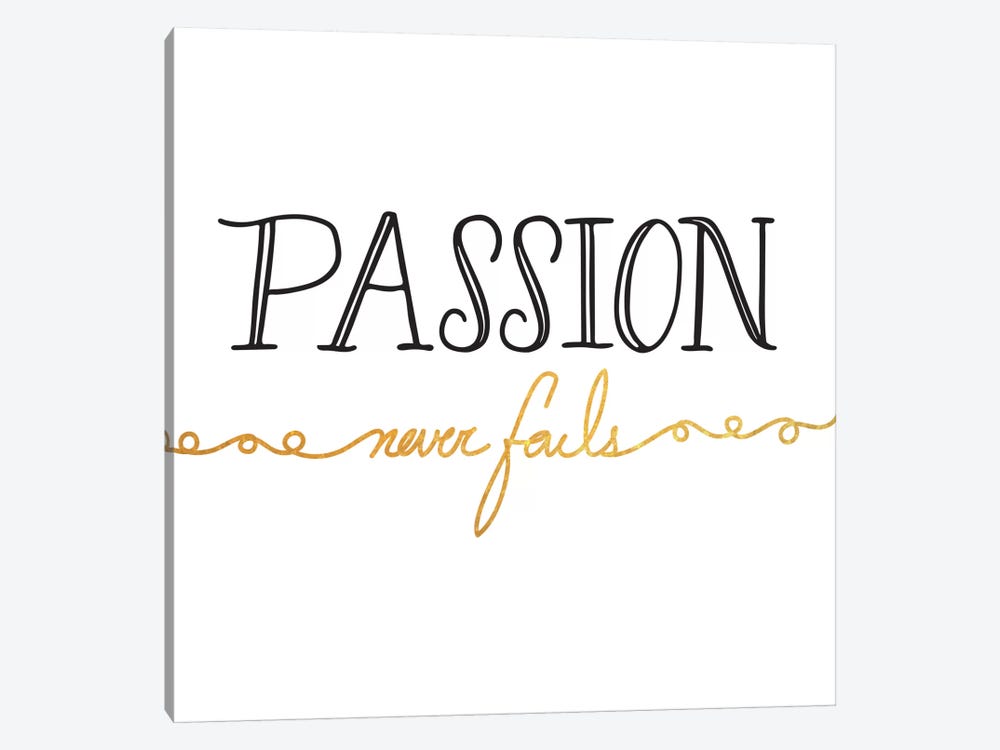 Passion Never Fails II 1-piece Canvas Art
