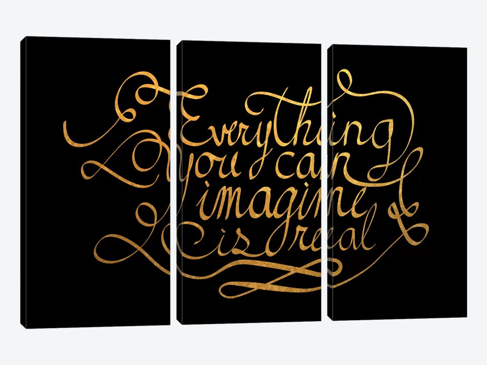 Everything You Can Imagine IV by 5by5collective 3-piece Canvas Artwork