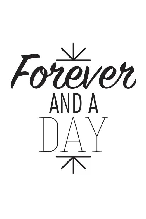 Forever And A Day I by 5by5collective wall art