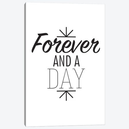 Forever And A Day I Canvas Print #BWQ32} by 5by5collective Canvas Print