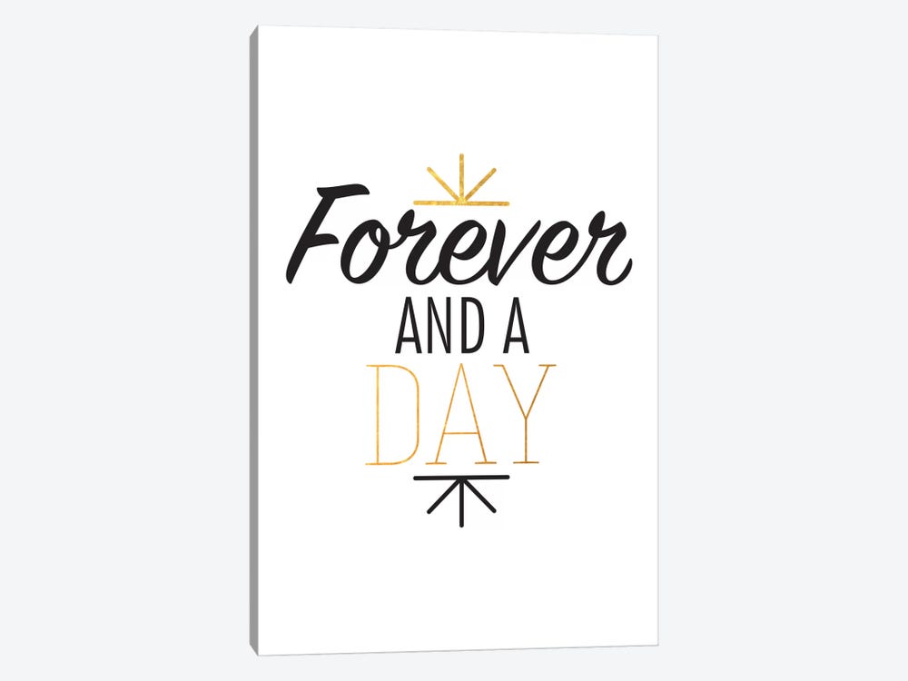 Forever And A Day III 1-piece Canvas Art Print