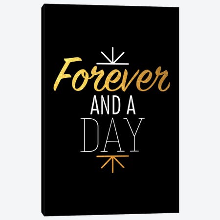Forever And A Day IV Canvas Print #BWQ35} by 5by5collective Canvas Art