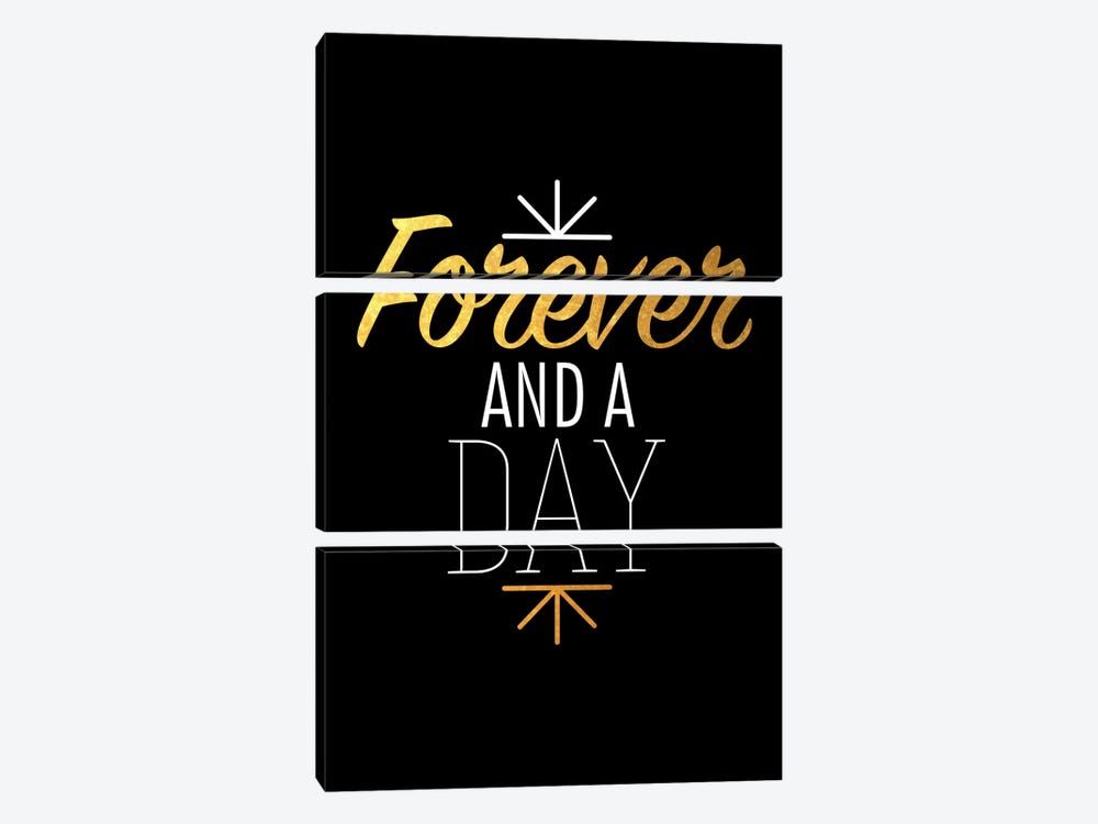 Forever And A Day IV by 5by5collective 3-piece Canvas Artwork