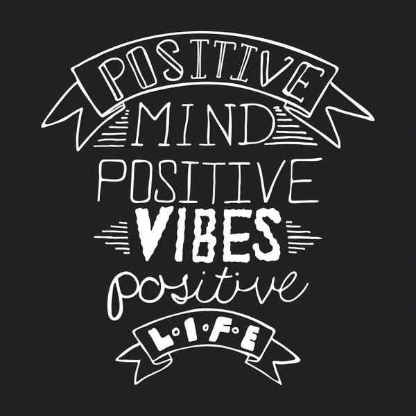 Typography: Positive Life II by 5by5collective