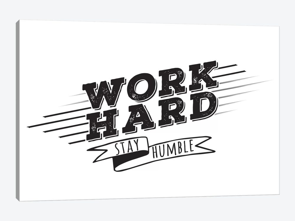 Work Hard I by 5by5collective 1-piece Canvas Wall Art