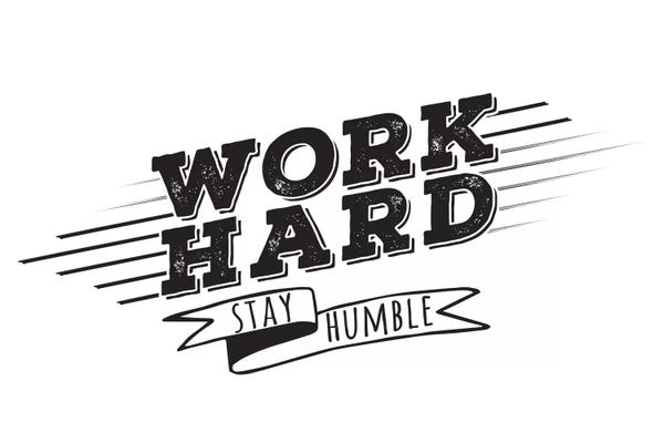 Determination: Work Hard I by 5by5collective