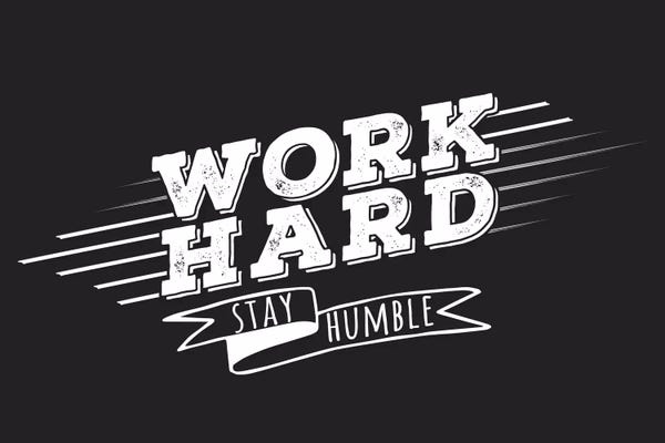 Success: Work Hard II by 5by5collective