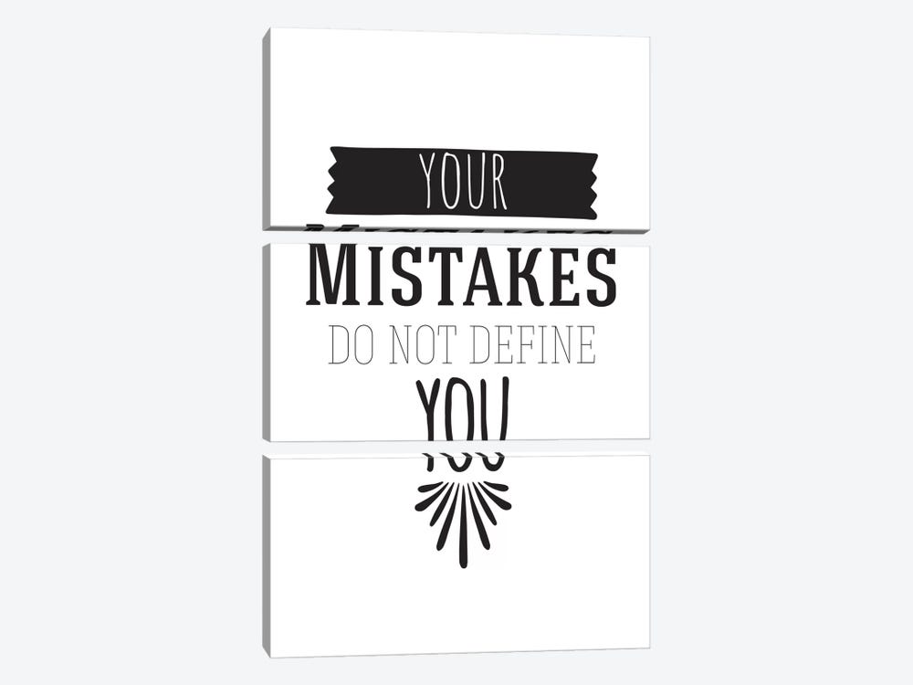 Your Mistakes I 3-piece Canvas Art