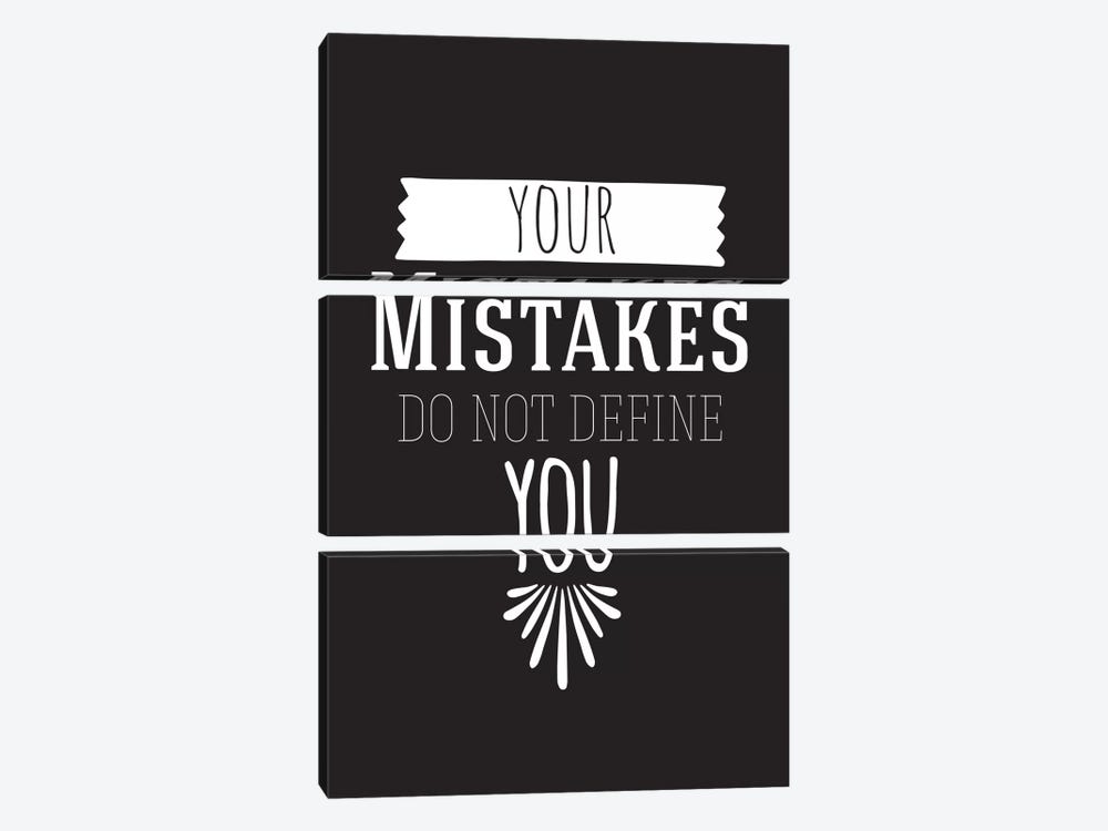 Your Mistakes II by 5by5collective 3-piece Art Print