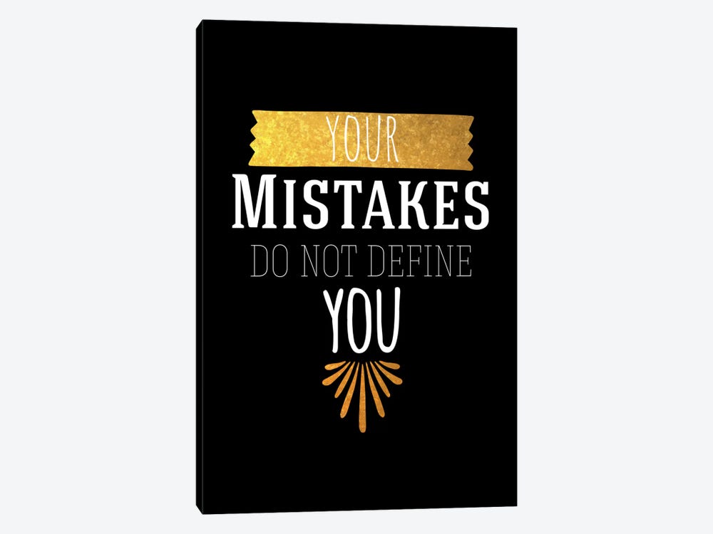 Your Mistakes IV 1-piece Canvas Wall Art