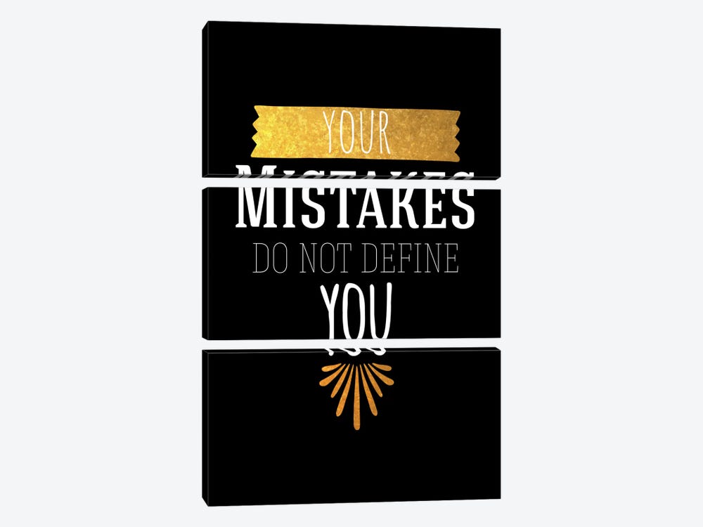 Your Mistakes IV by 5by5collective 3-piece Canvas Art