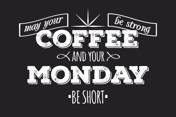 Large Black & White Art - Canvas Prints: May Your II by 5by5collective