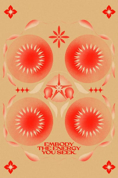 Embody Energy by Bestworld by Sierra Kaylen acrylic art print